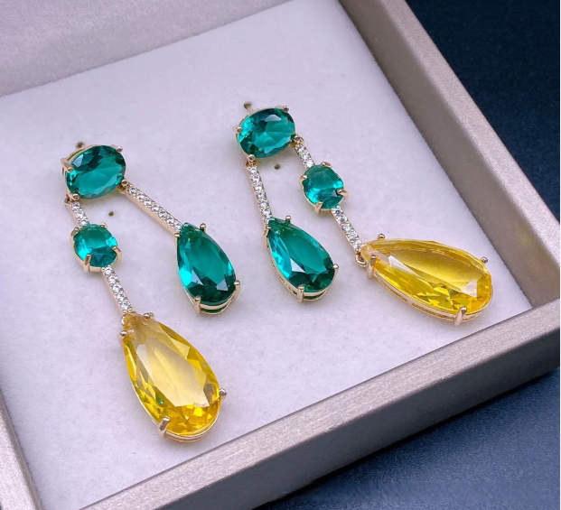 Oasis Cascade Drop Earring