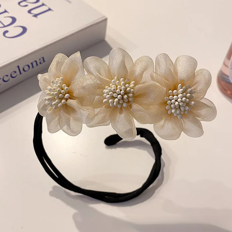 Flower Twist Hair Curler Hairpin
