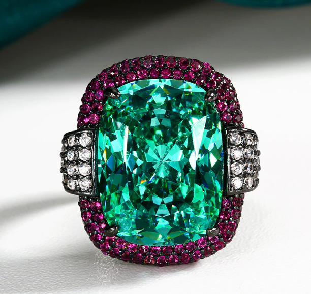 Mystic Emerald Ring