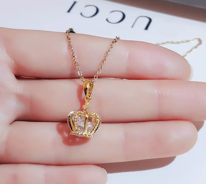 Petite Crown Neckalce