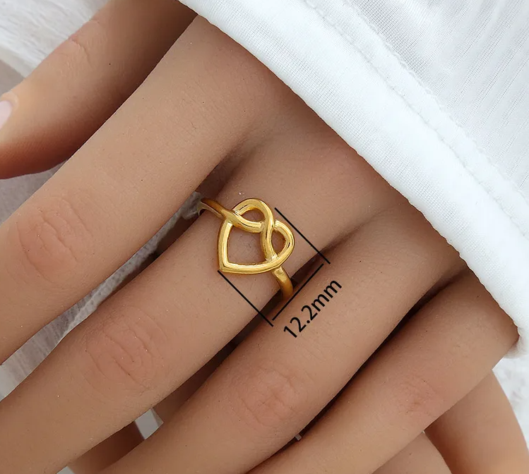 Heart Knot Ring