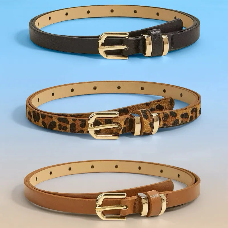 Faux Leather Belt