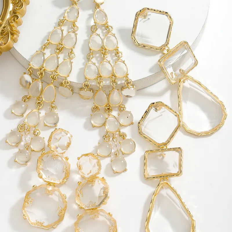 Retro Streetwear Geometric Anti Tarnish Earring