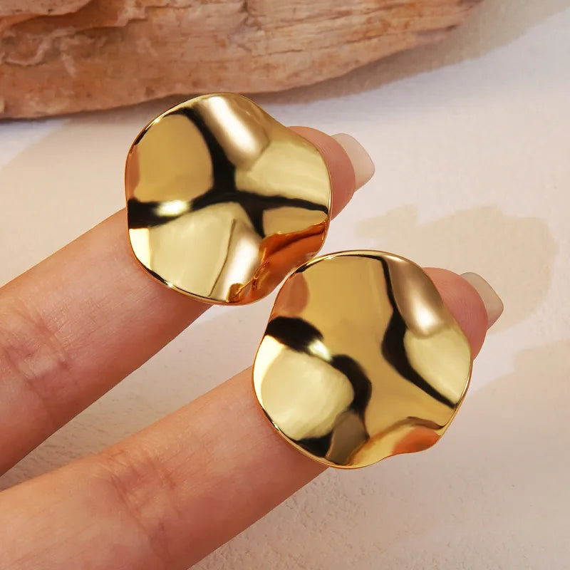 Abstract Anti-tarnish Gold Plated Jewelry
