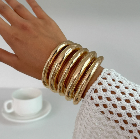 Sinuous Handcuff Bracelet