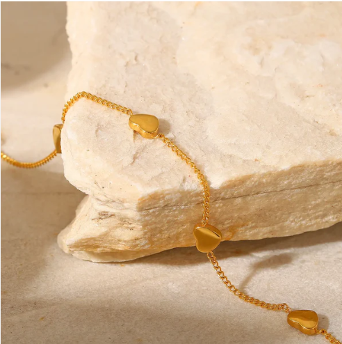 Sweet Heart Charm Bracelet