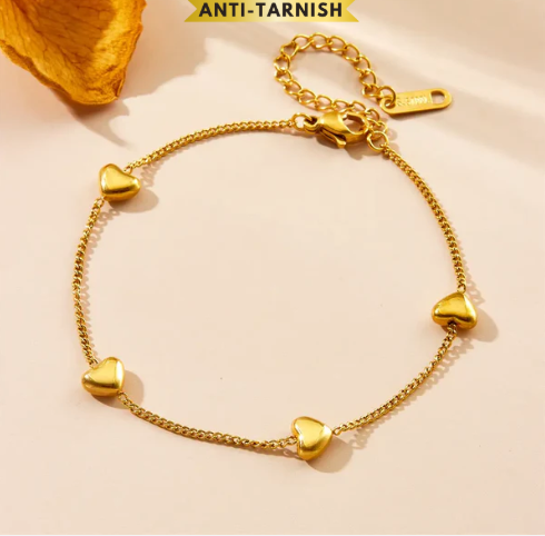 Sweet Heart Charm Bracelet