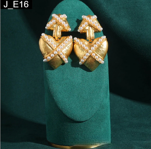 Venetian Seal Earring