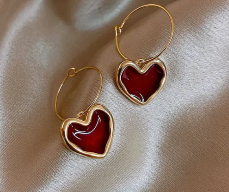 Heart Loop earring