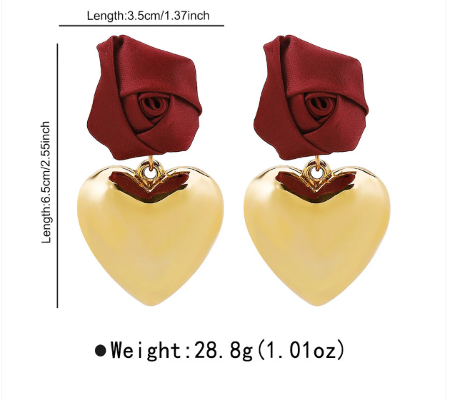 Passionate Bloom Earring