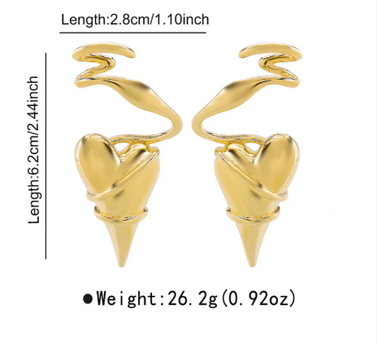 Cupid's Thorn Earring