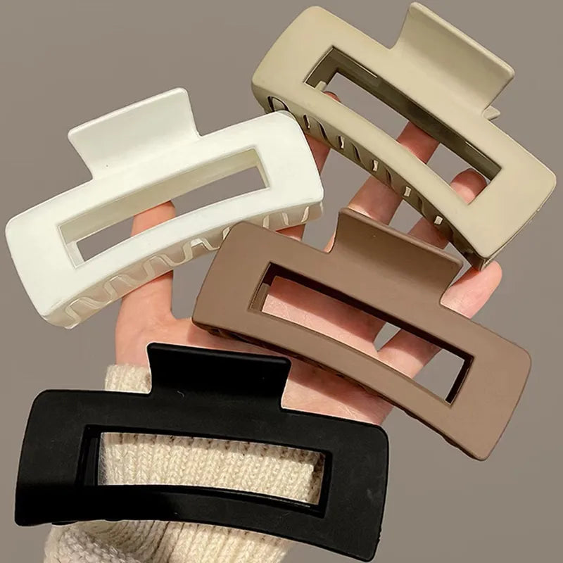 Large Square Matte Hairpin