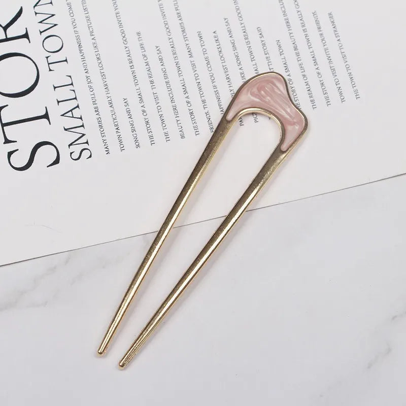 Hair Fork Metal Hairpin