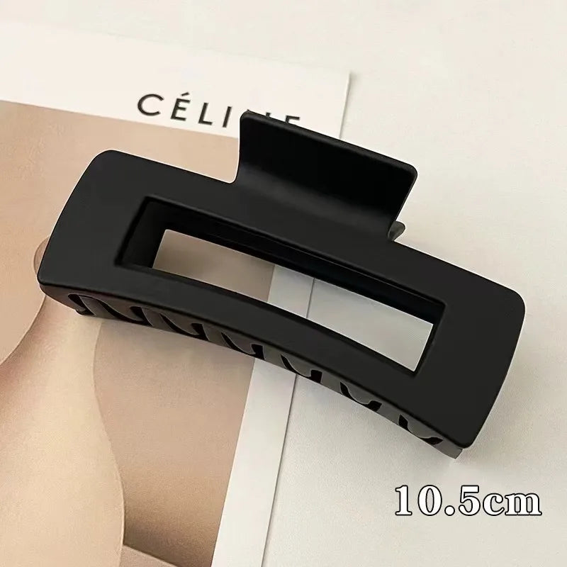 Large Square Matte Hairpin