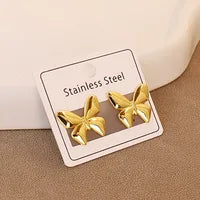 Pentagram Gold Plated Earring