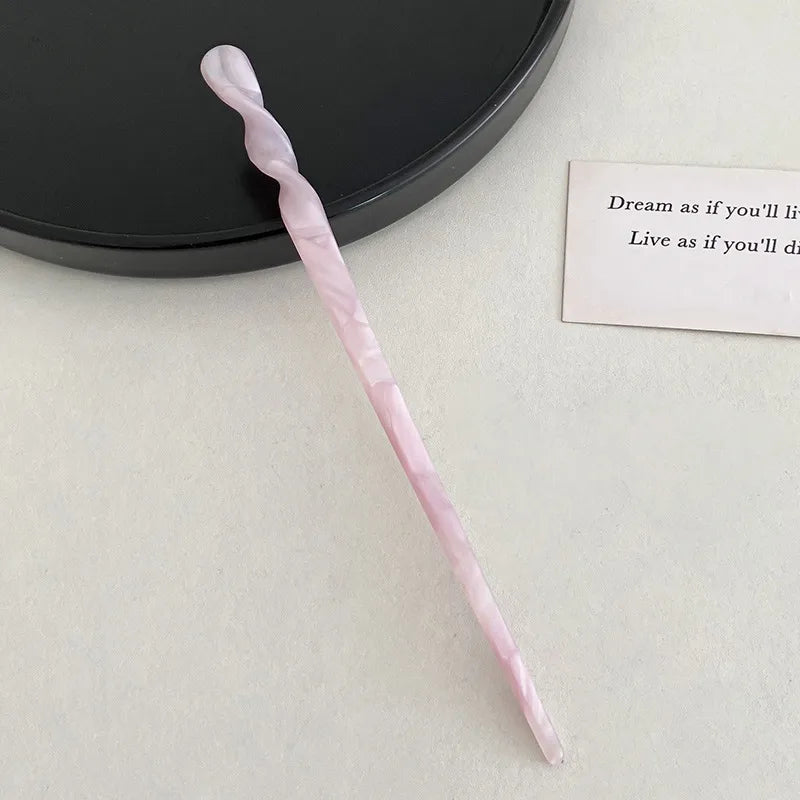 Plastic Resin Hairpin Stick