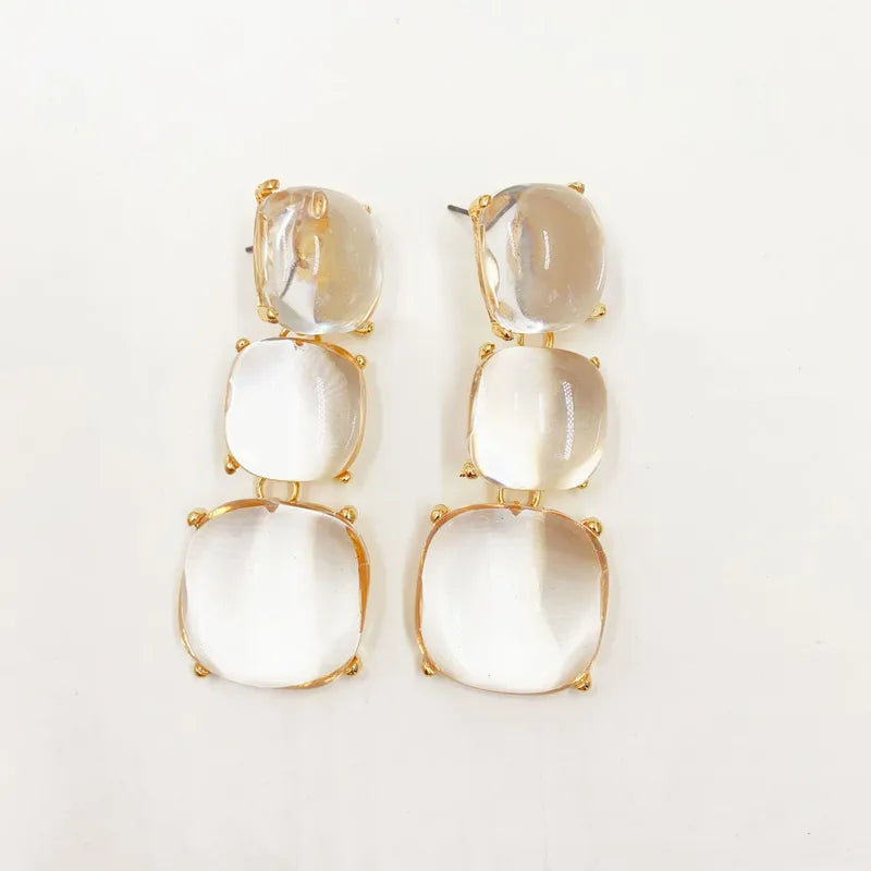 Retro Streetwear Geometric Anti Tarnish Earring