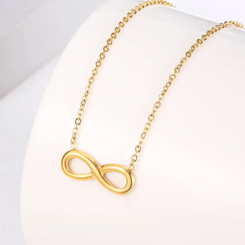 Viral Infinite 18K Gold Necklace