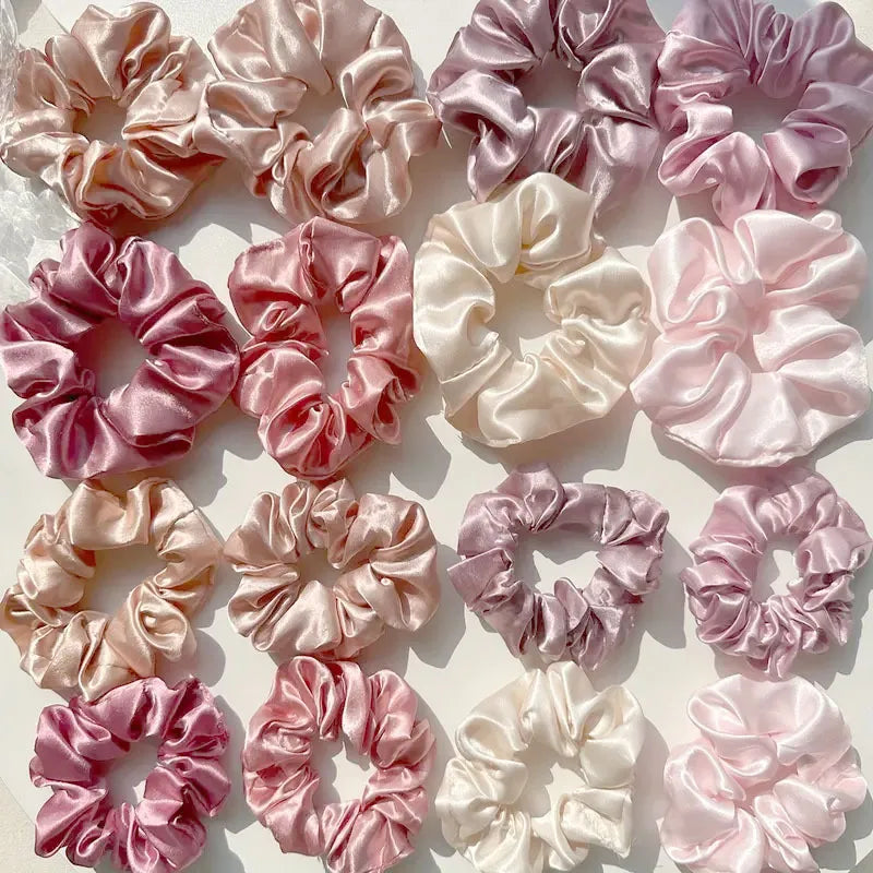 16 Solid Color Scrunchie
