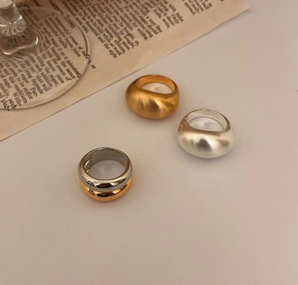 Pebble Path Rings
