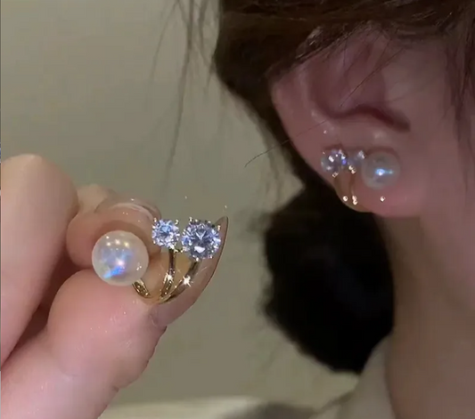 Luna Sparkle Duo Studs