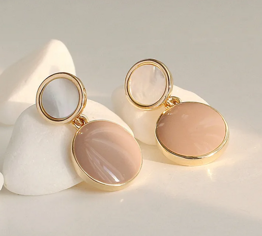 Duo Orb Statement Earrings