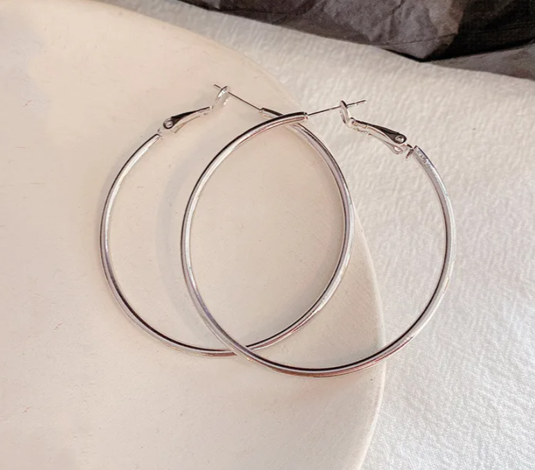 Classic Silver Loops