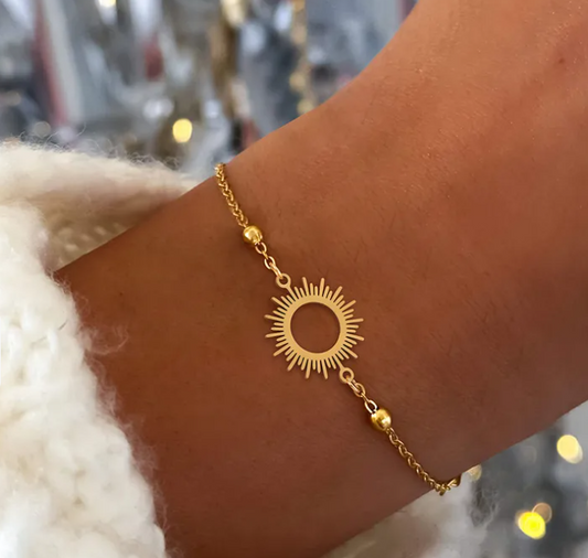 Sun 18k Gold Plated Anti-tarnish