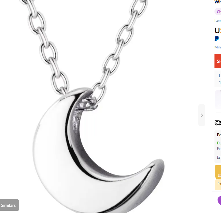 Half Moon Pendant