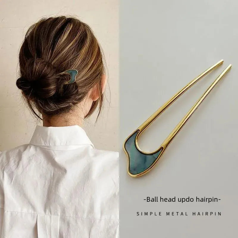 Hair Fork Metal Hairpin