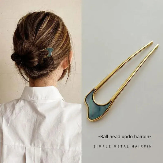 Hair Fork Metal Hairpin