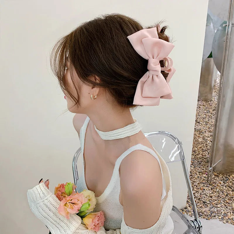 Bow Knot Arylic Hairpin