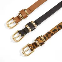 Faux Leather Belt