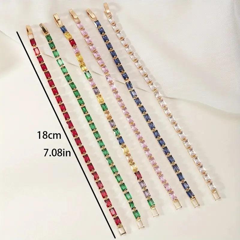 Classic Geometric Chain-free Bracelet