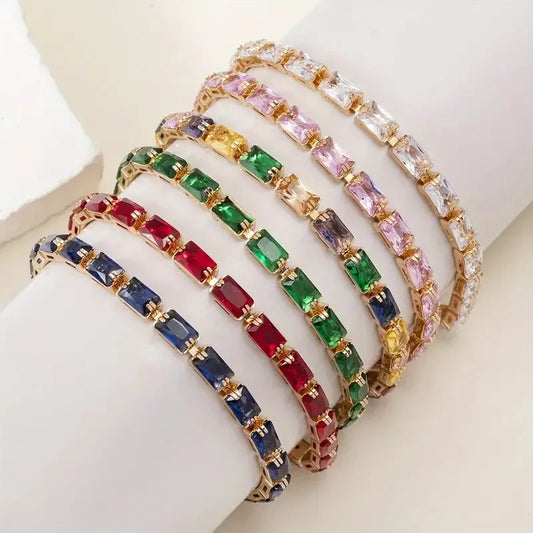 Classic Geometric Chain-free Bracelet