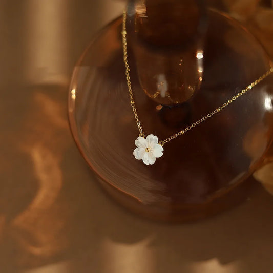 Daisy 18k Gold Platted Necklace